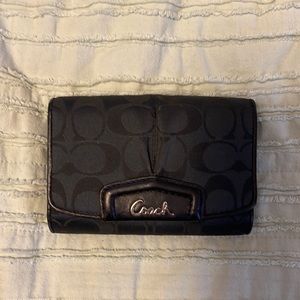 Coach Black Wallet